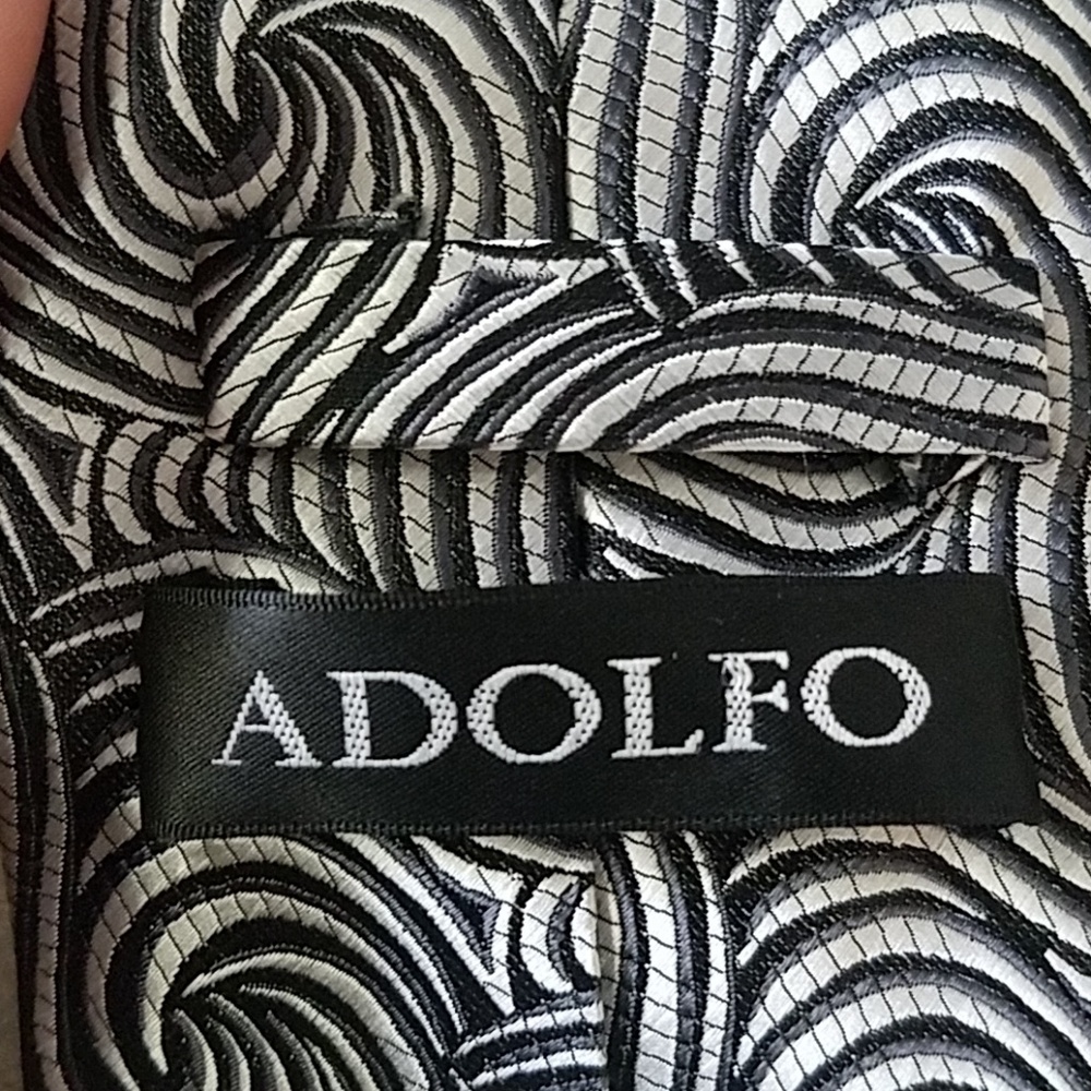 Adolfo mens tie